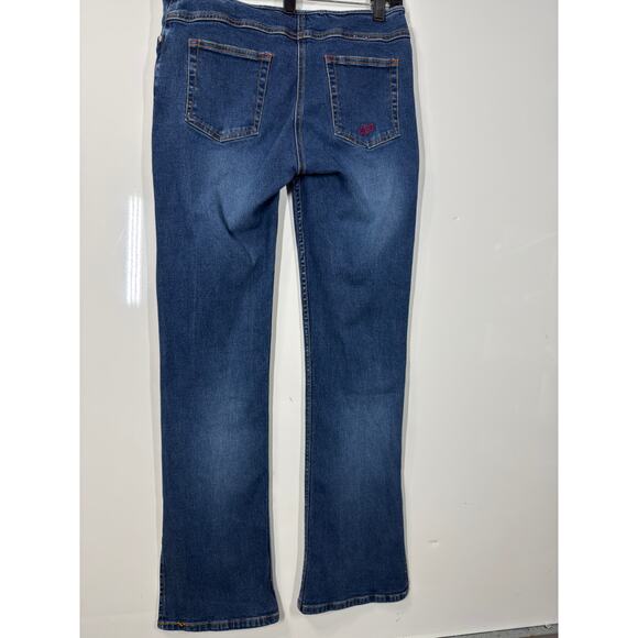 VTG Fox Racing Jeans Casual Y2K Super Low Rise Preppy Motocross Womens Size 5 - Picture 4 of 13